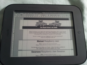 Guide to…using the nook Simple Touch as a remote eink Raspberry Pi screen | Meltwater's Raspberry Pi Hardware