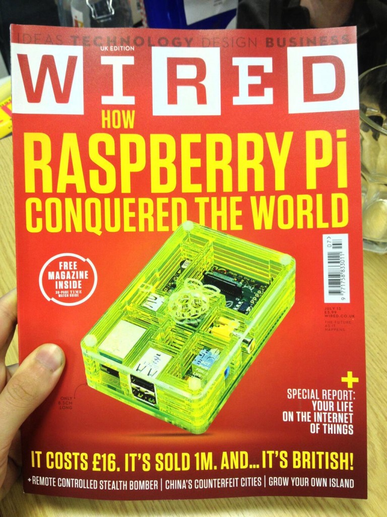 Wired UK – in shops on Thursday | Raspberry Pi