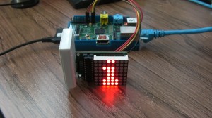 Driving a 7219 LED matrix from a Raspberry Pi | Raspberry Alpha Omega