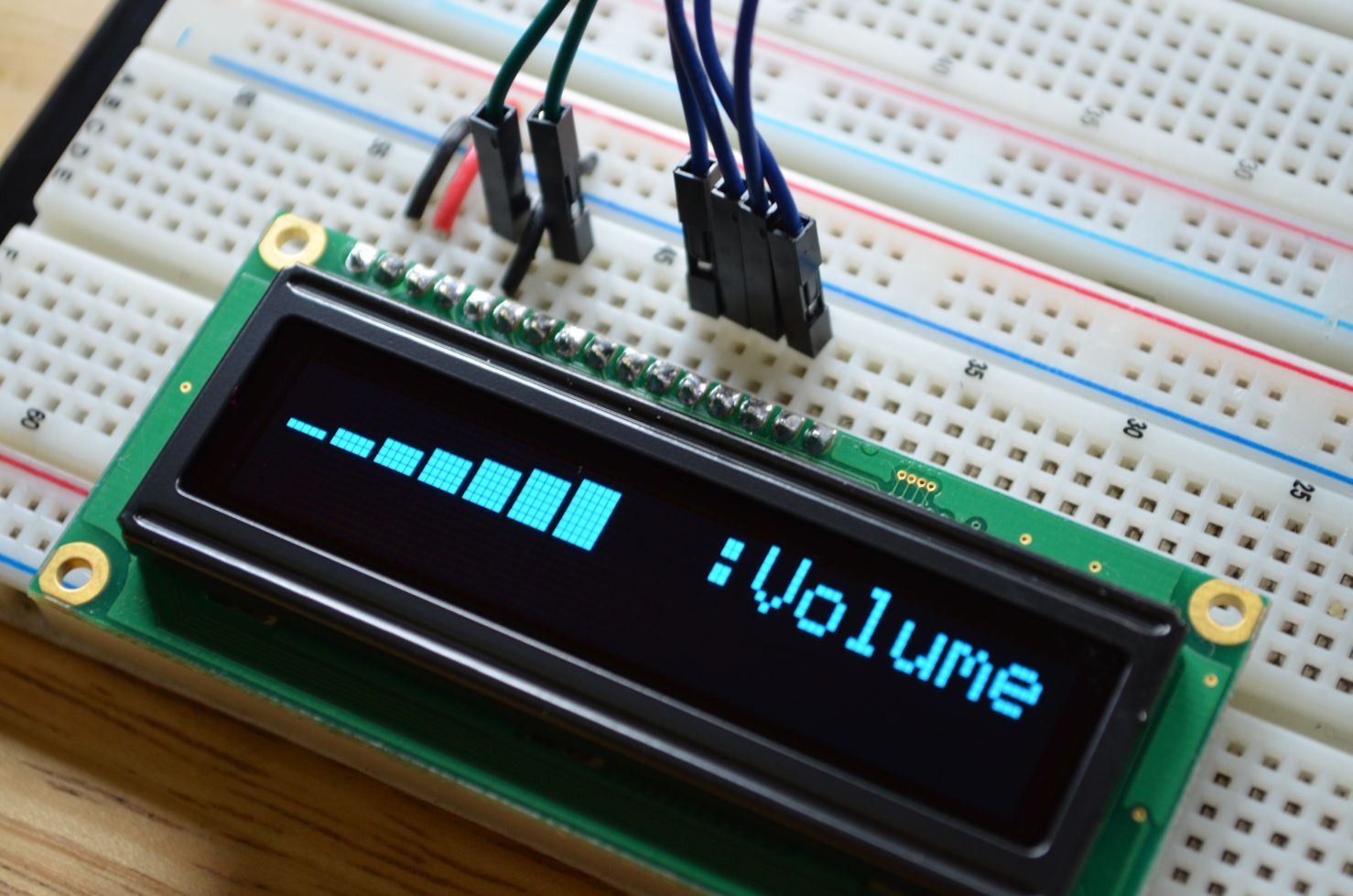 Interfacing a 16 x 2 LCD with the Raspberry Pi | Mark's space dot com