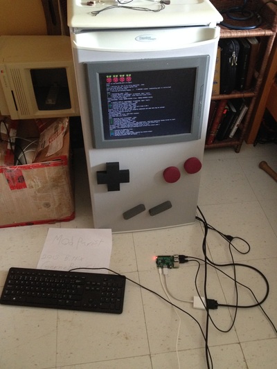 Turning A Fridge Into A Retro Gaming Console With A Raspberry Pi Raspberry Pi Pod And Micro Bit Base