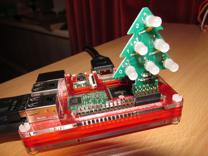 New Kickstarter - RGB LED Christmas decoration for the Raspberry Pi ...