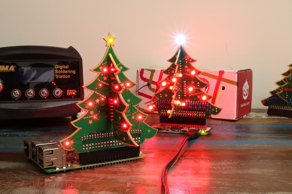 The Return of the Raspberry Pi Christmas Tree from The Pi Hut